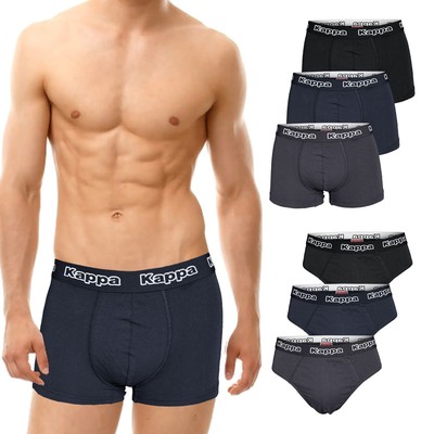 Packung 6 Paar Slip / Boxer KAPPA Baumwolle Bielastisch