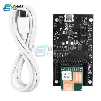 HLK-LD6002 FMCW Radar Module human respiratory alarm heart rate detection PCB
