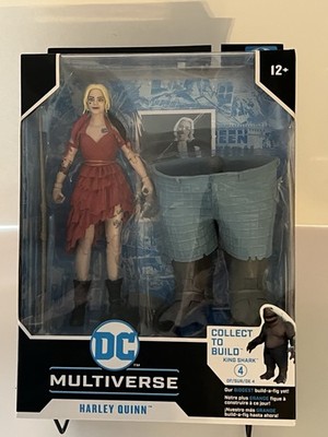 Sealed Harley Quinn DC Multiverse 7inFigure McFarlane King Shark Wave New In Box