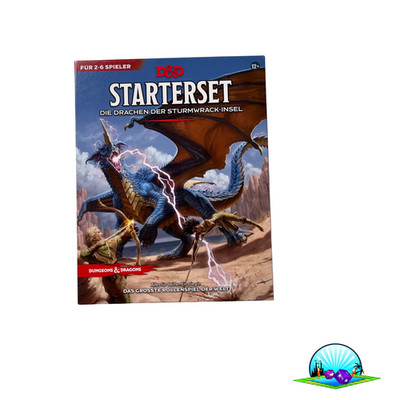 Dungeons & Dragons Starterset D&D DND Drache der Sturmwrackinsel - Vollständig