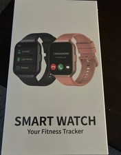 Pink Smart Watch Ladies Fitness Tracker By Rohs Brand New in Sealed