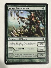 Joraga Treespeaker NM The List MTG