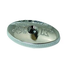 Stylish Chrome Oval Pull Handle for Faucets Easy Installation Brass Durable