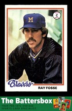 1978 Topps #415 Ray Fosse   NM/NM+ X3741120