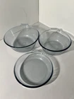 Vintage Pyrex Flameware Blue Glass Bowls Serving Dishes