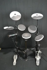 Roland V-Drums Portable TD-4KP Electronic Drum Set W/ Tama HP200P Iron Cobra 200