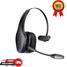 Wireless Headphone Blue Parrot Headset Bluetooth Truck Driver Noise Cancelling