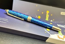 Montblanc Meisterstuck Le Petit Prince penna roller modello blu nuova con scatola