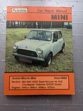 Autodata Mini 850 1000 1100 1275 1962-1983 Car Repair Manual Autodata Mini 850 1000 1100 1275 1962-1983 Car Repair Manual