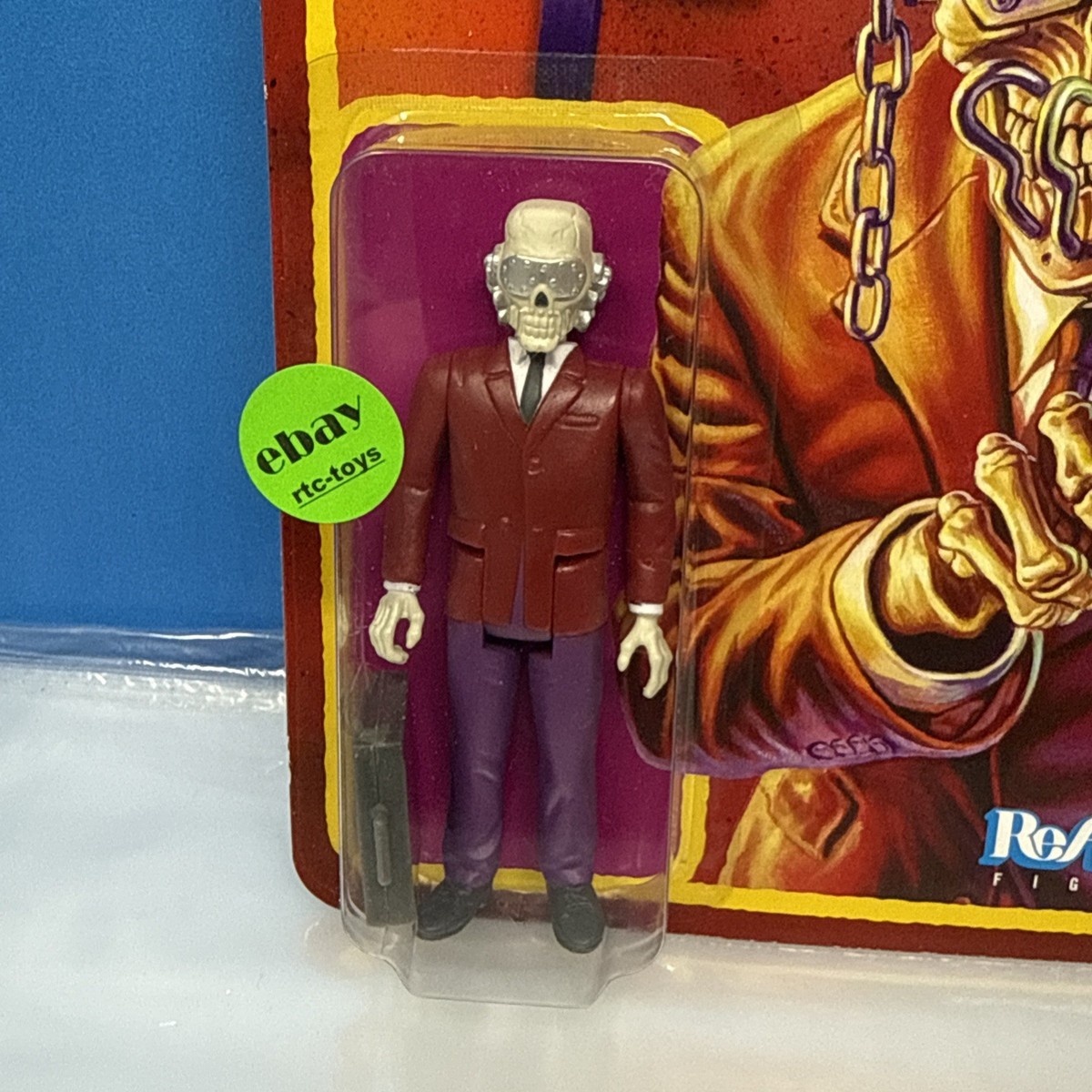 Super7 Megadeth Reaction Vic Rattlehead Action Figure 62402 for