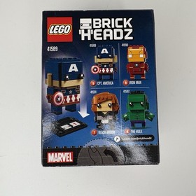 LEGO BrickHeadz 41589 Captain America #5 Marvel 79pcs 2017 Retired New Sealed