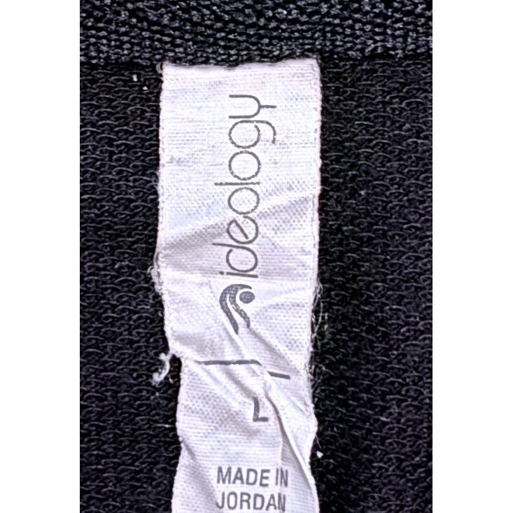 Ideology Women's Black Long Sleeve Crew Neck Layering Top Athletic - Image 2 of 4