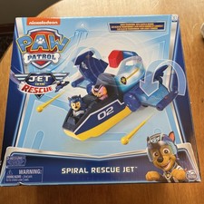 Nickelodeon Paw Patrol Spiral Rescue Jet - Jet to the Rescue "NEW" Open Box