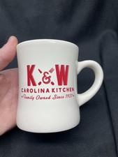 K&W Cafeteria Ceramic Coffee Mug Discontinued