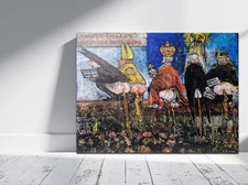 JAMES ENSOR DOCTRINAL NOURISHMENT FIGURE ART GICLEE PRINT FINE CANVAS