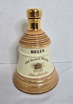 Vintage Bell's Old Scotch Whisky Advertisng Porcelain EMPTY 750ML Bottle Whiskey