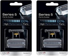 51S Replacement Head Compatible with Braun WaterFlex Series 5 Electric Shavers