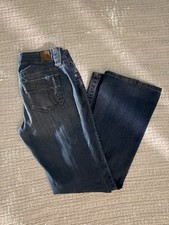 Vintage inspired Y2K Paris Blues Bootcut Blue Denim Jeans Medium Wash Size 7