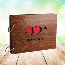  8 -Inch Scrapbook for Couples Love Photo Album Memory Anniversary