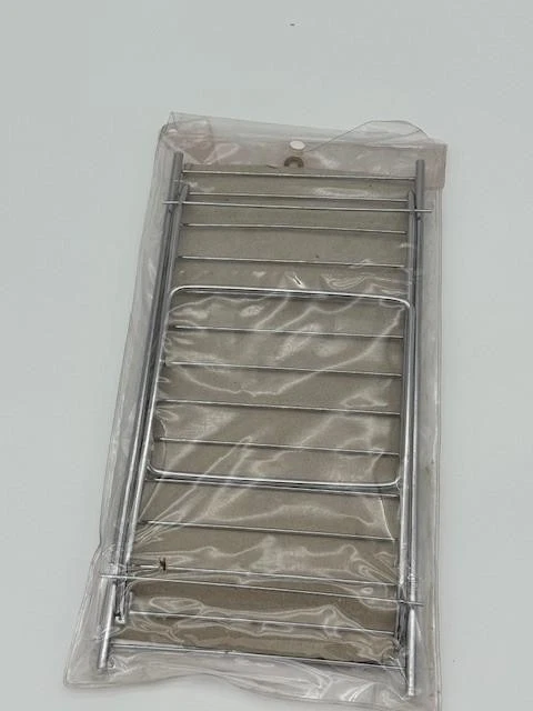 Stansport Paquete Plegable Parrilla Construcción Resistente Cromada 12 1/2" x 6 1/2" Foto 3 de 3