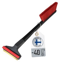Eiskratzer Messing Auto Schneebesen Schwarz Rot Murska Eisschaber Messingschaber