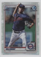 2020 Bowman Chrome Prospects Refractor 413/499 Chris Vallimont #BCP-78 s3g