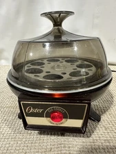 Vintage 1965 Oster Automatic Egg Cooker Electric Poacher Hard Boiled Model 581