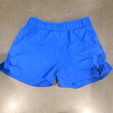 all in motion Girls Blue Athletic Shorts Elastic Waist 3" Inseam M 8 