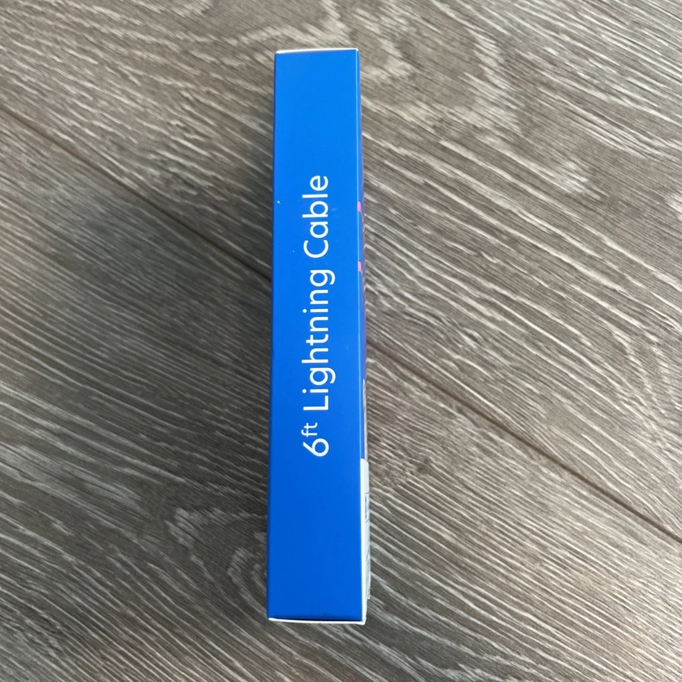 Just Wireless 6ft iPhone connector to USB-A PVC Cable for iPhone/iPad Light Pink - Image 2 of 4