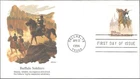 BUFFALO SOLDIERS BLACK SOLDIERS FOUGHT INDIAN WARS 1994 FLEETWOOD CACHET FDC UNA