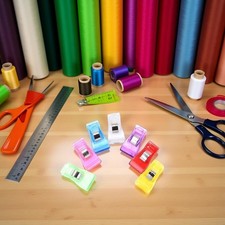 20 PCS Multicolor Sewing Clips Quilting Fabric Craft Tools Plastic Clips