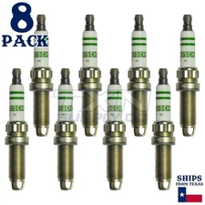 8 Pack Bosch ZGR6STE2 Copper with Nickel Spark Plugs