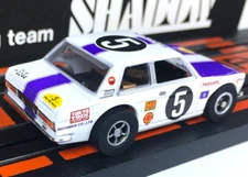 Ho Slot Cars, Datsun 1600, 510 Race Car, Nichimen,  Xtraction G Auto World/ AFX.