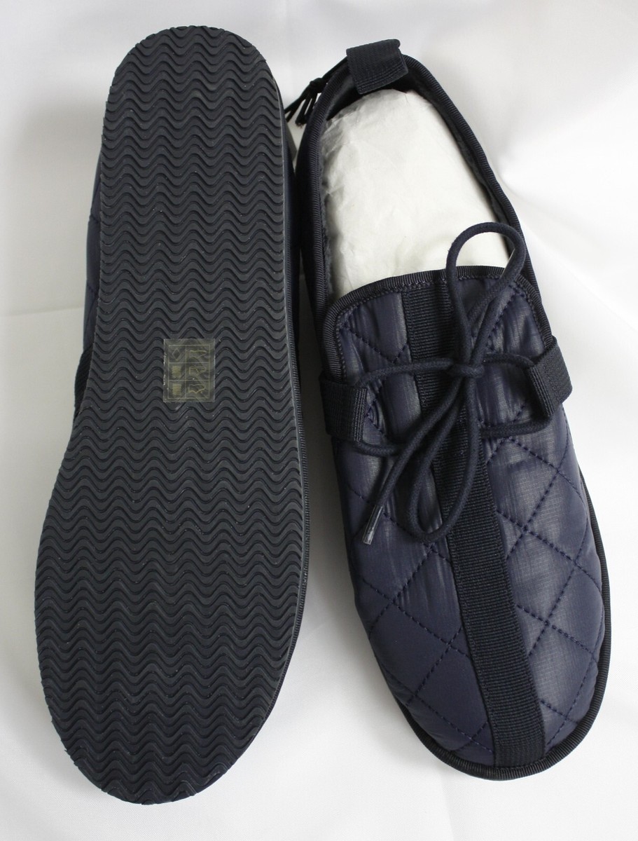 J Crew Quilted Nylon Chore Slipper Men display picture 1
