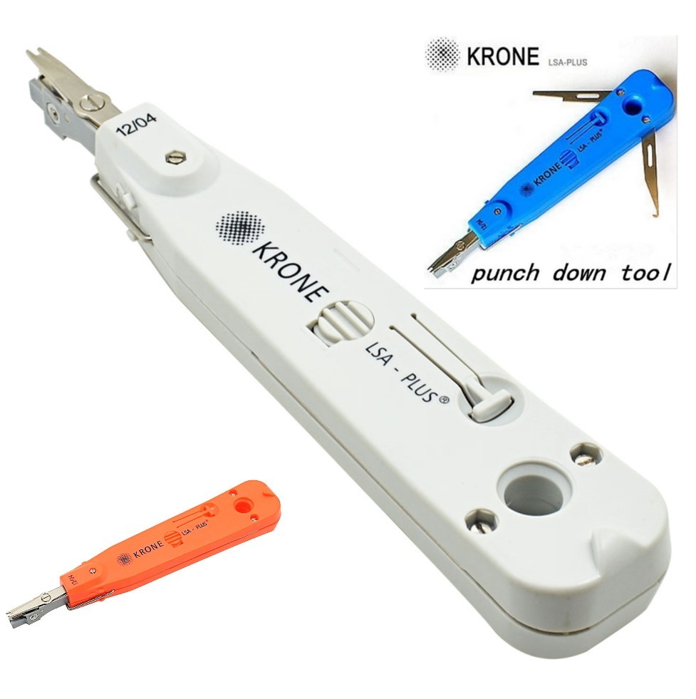Herramienta IDC Con Sensor Herramienta Perforadora De Inserción Commscope Krone 2A LSA Plus IDC Con Sensor - ¡Genuina! Para Instalaciones Red