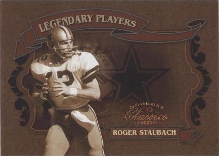 DEAD STOCK CHAMPION×Roger Staubach USA製 Donruss Americana Sports Legends Roger Staubach 2008 #C-8 for sale