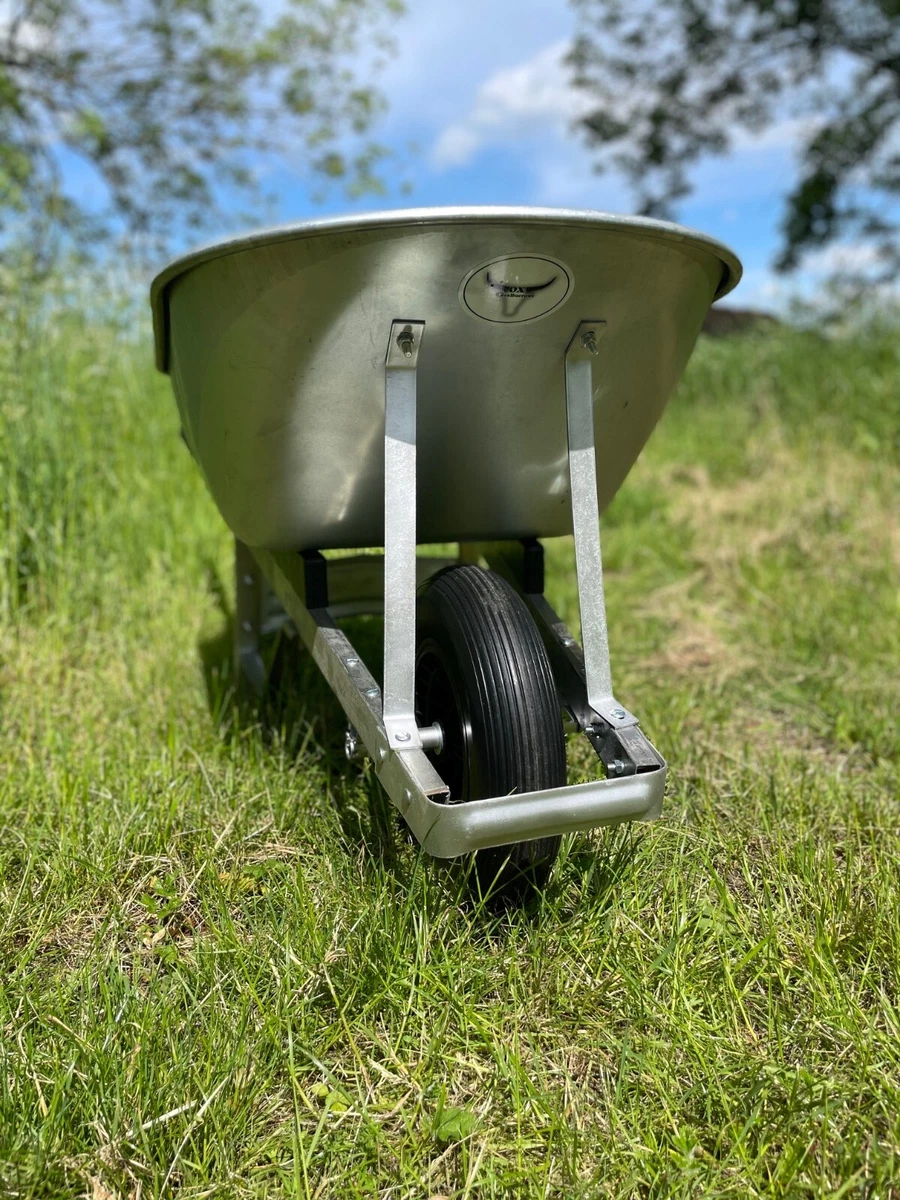 Galvanised wheelbarrow 120l deals