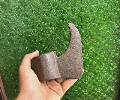 Selten Alt Vintage Handgeschmiedet Eisen Viking Tomahawk Stil Axe Kopf Beil (C5)