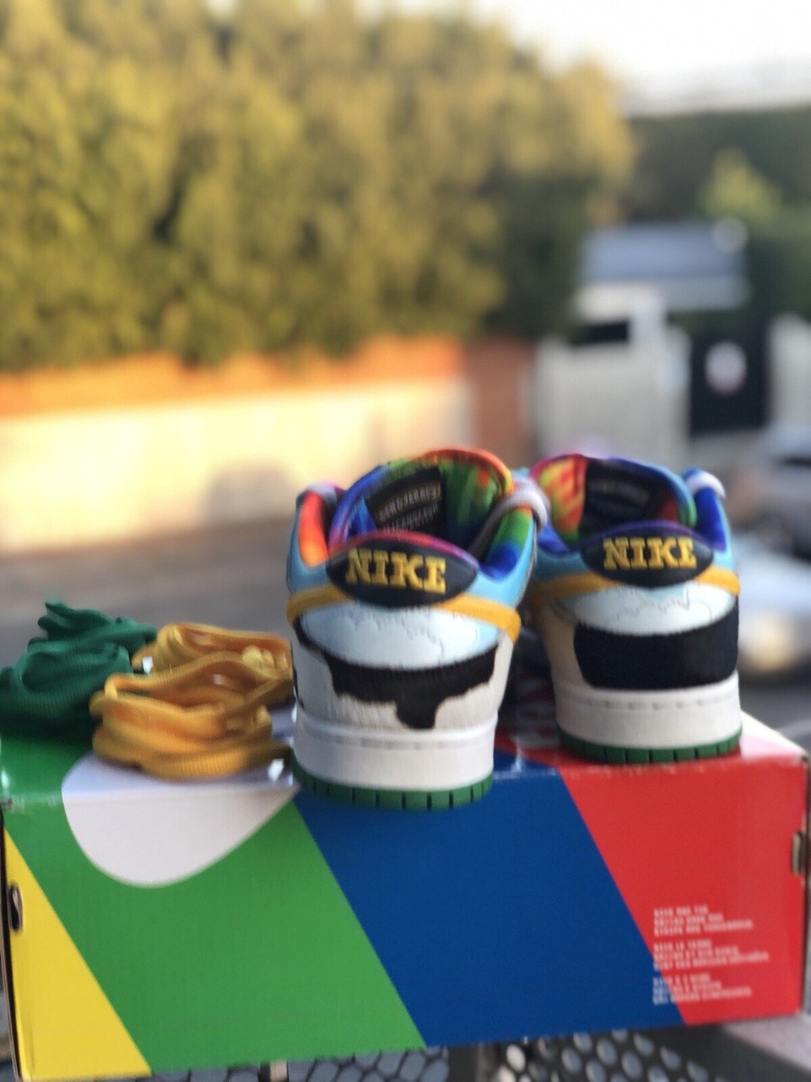 Size 9.5 - Ben & Jerry's x Nike SB Dunk Low QS Chunky Dunky | eBay