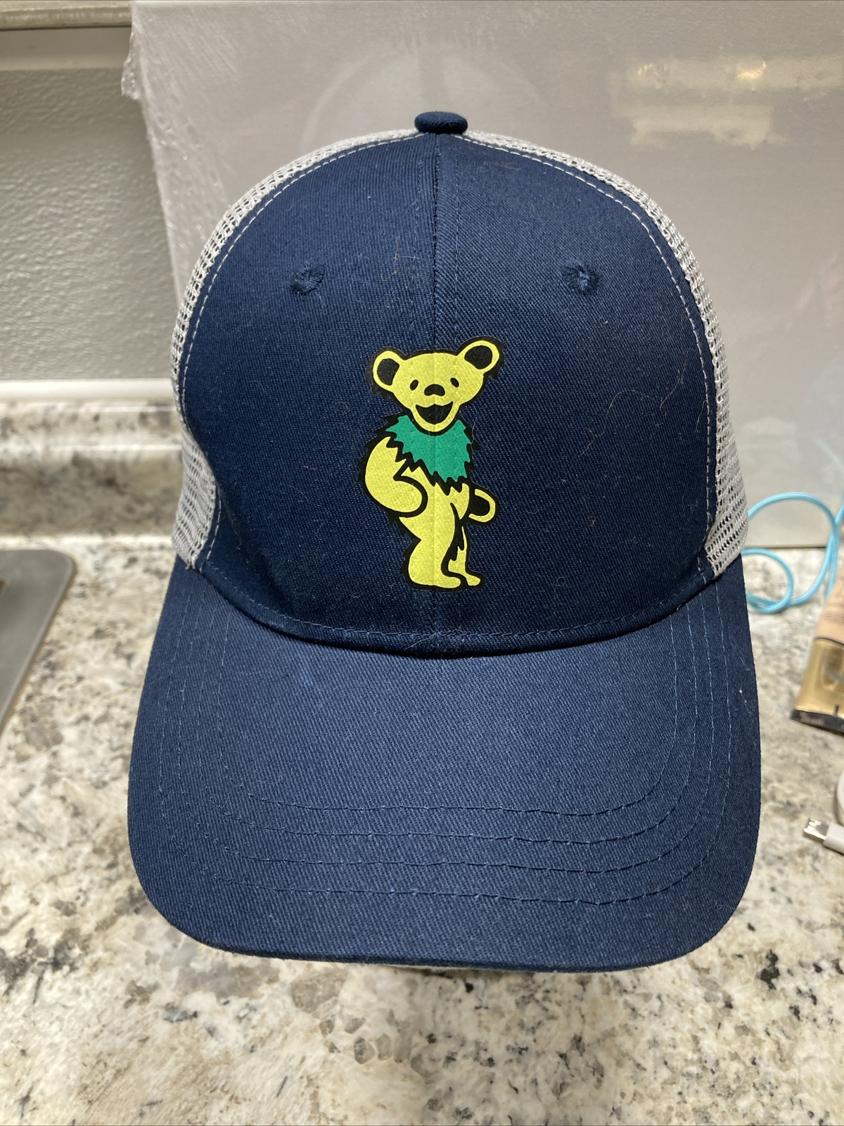 Grateful Dead dancing bear snapback hat - image 1