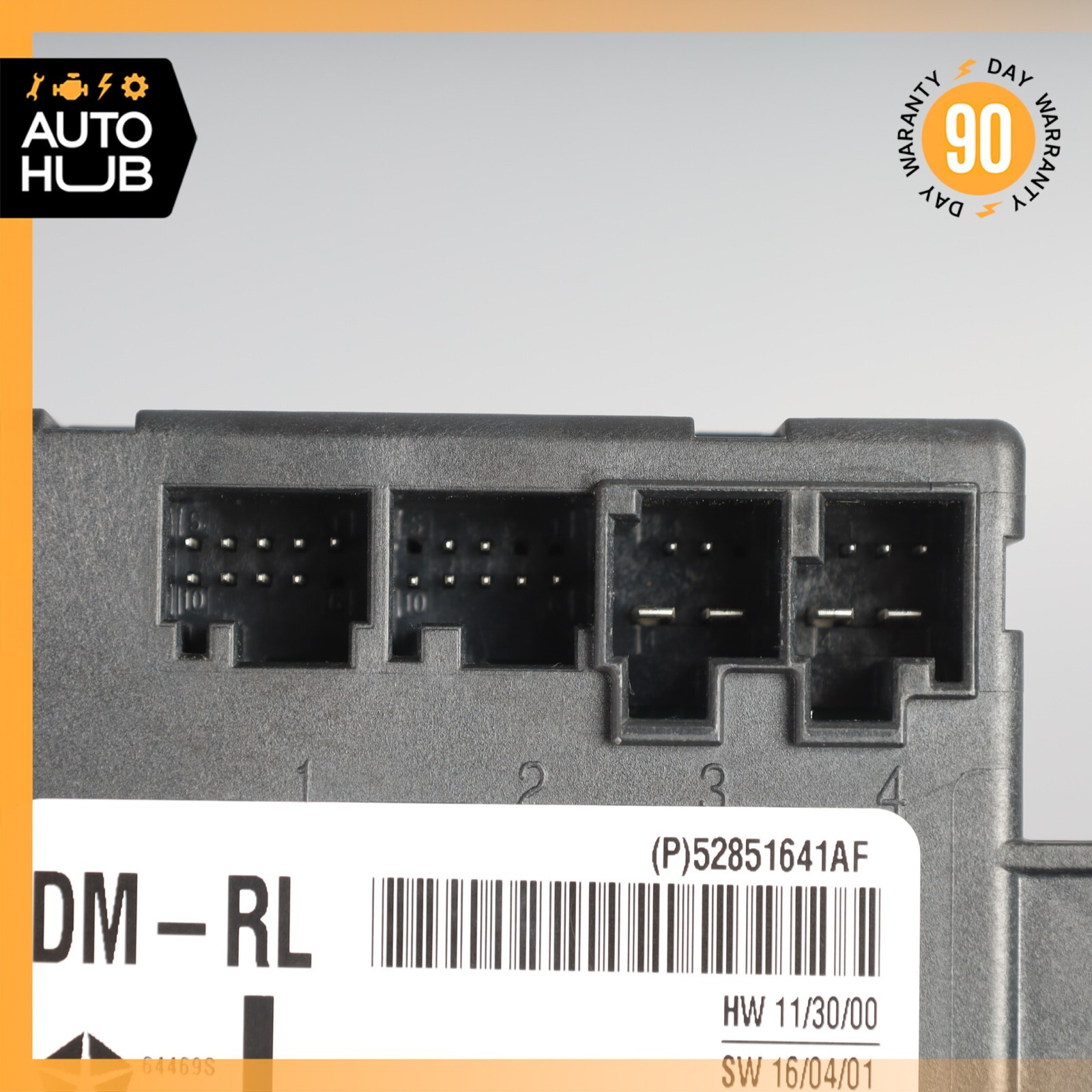 17-20 Maserati Levante S M161 Rear Left Driver Side Door Control Module OEM 26k