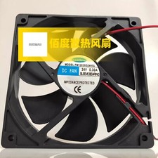 SUNFUOW FM12025D24HSL 24V 0.30A 12CM Mute Case Cooling Fan
