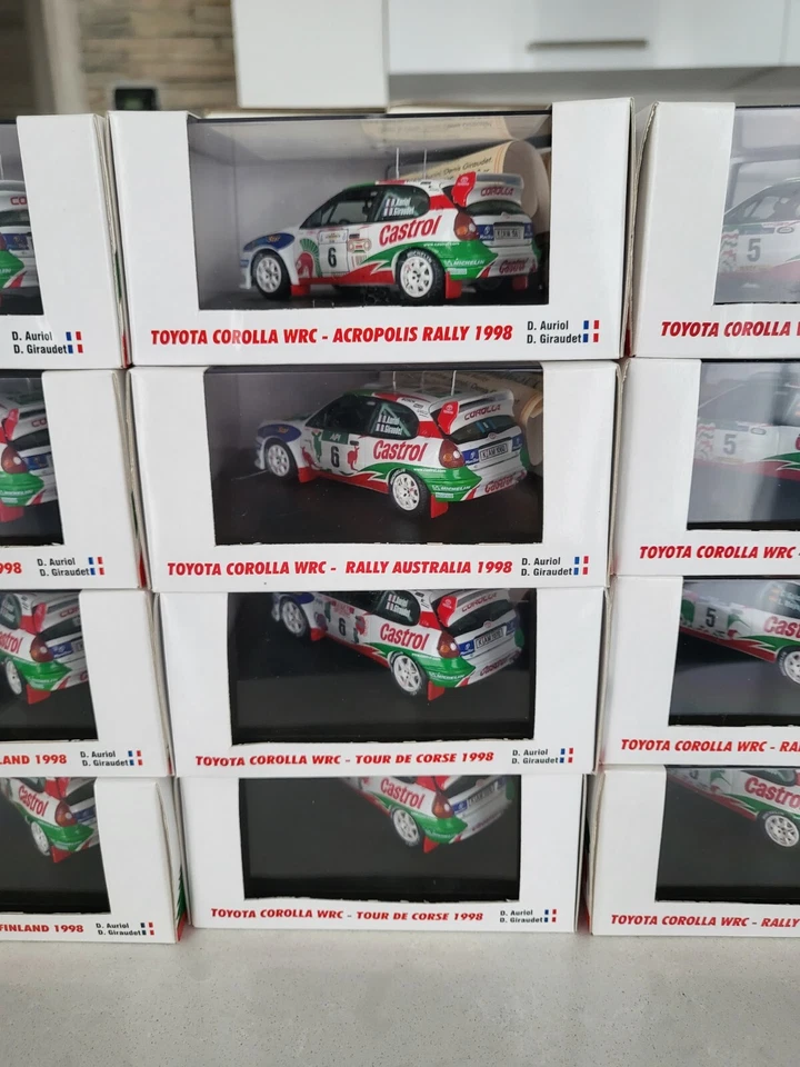 VITESSE 1/43 Diecast - Toyota Corolla WRC Rally Season 1998 Sainz/Auriol - Immagine 3 di 4