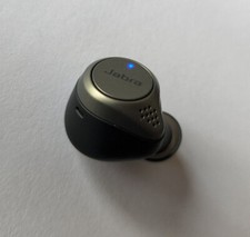Unused Jabra Elite 75t True Wireless RIGHT SIDE EARBUD ONLY - Titanium Black