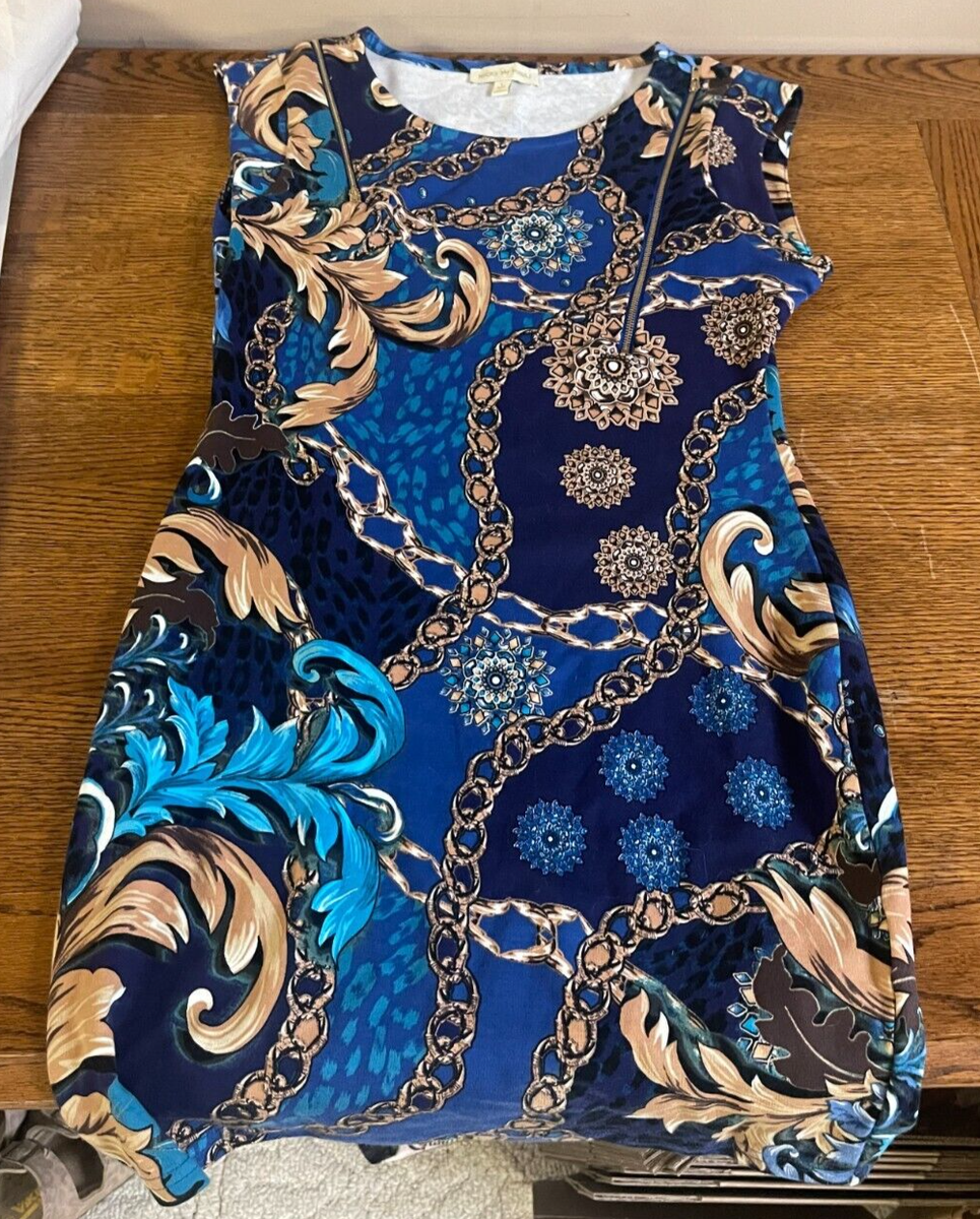 Nicki Minaj body con dress blue, size L - Main Image