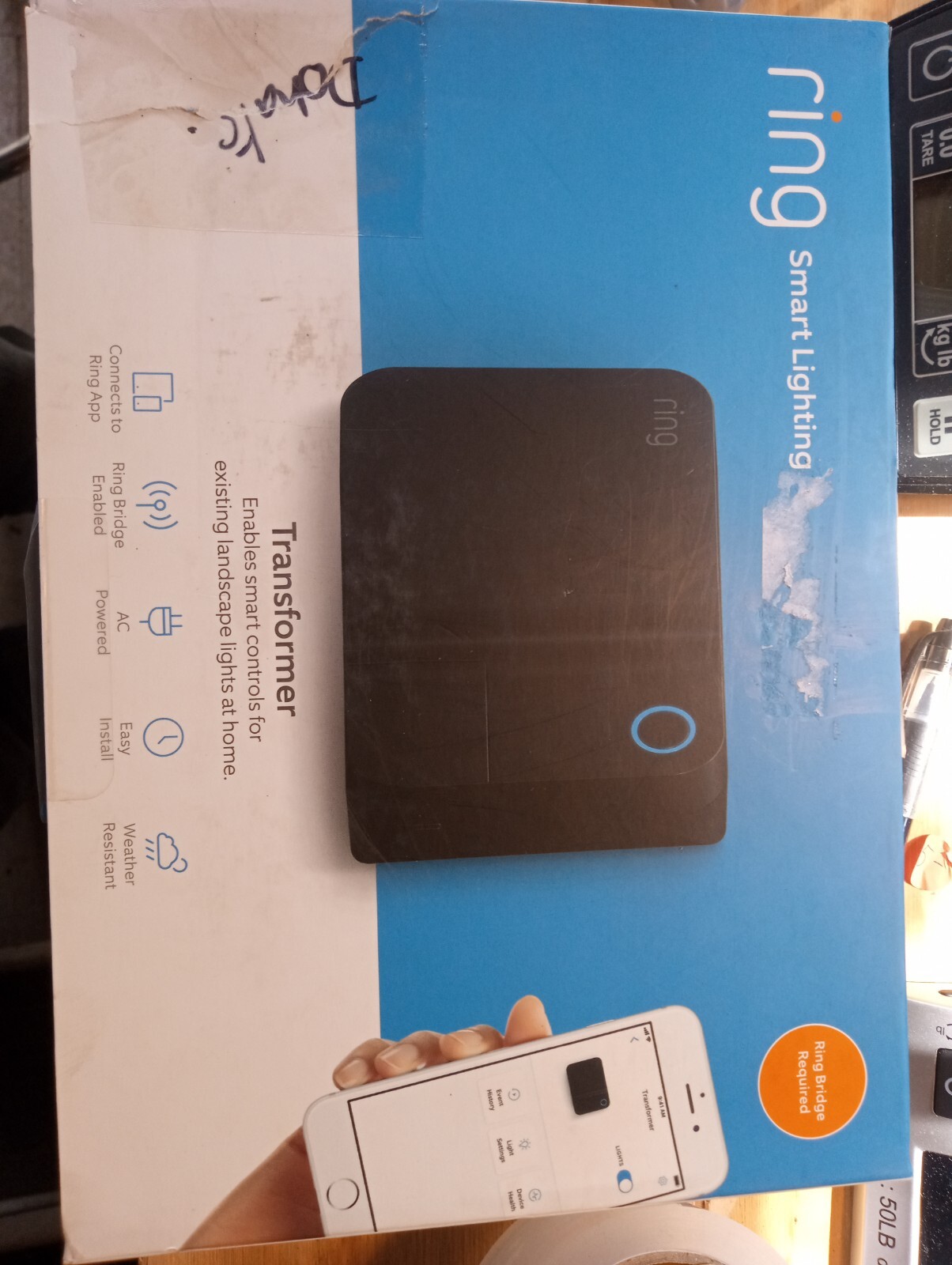 12-15V 200W Ring Smart Outdoor Low Voltage Lighting Transformer-image