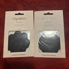 Nipskin Stickies Single Use Nipple Covers, 2 Pairs In Each Package, 2 Boxes