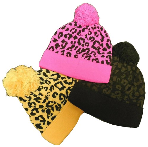 POM BEANIE KNIT WINTER WARM CAP HAT | eBay