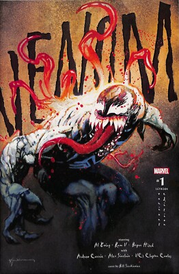 MARVEL - VENOM #1 (2022) SIENKIEWICZ VARIANT - 1st CAMEO MERIDIUS - NM - SCANS