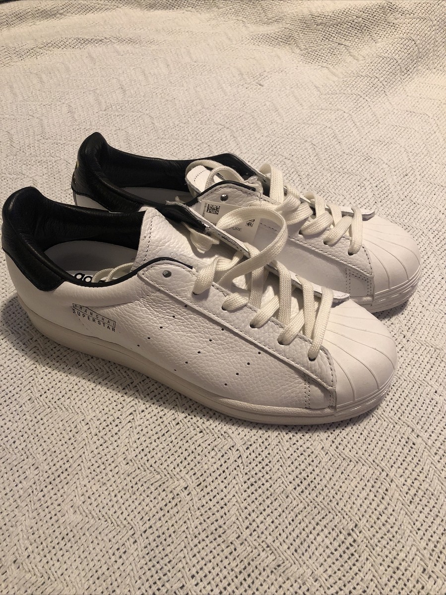 NEW w/obox Adidas Originals SUPERSTAR PURE Shanghai - White